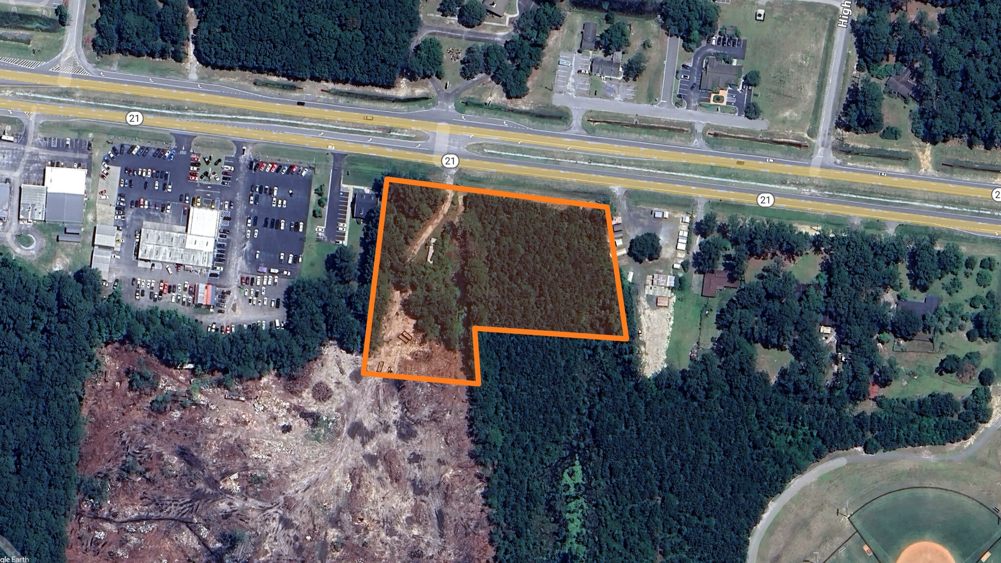 1560 GA-21, Springfield, GA for lease Aerial- Image 1 of 4