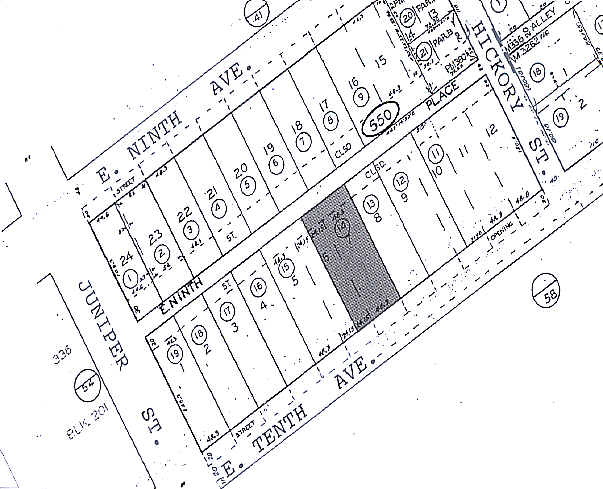 406-416 E 10th Ave, Escondido, CA for sale - Plat Map - Image 2 of 17