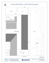 1310 El Camino Real, San Carlos, CA for lease Site Plan- Image 1 of 1