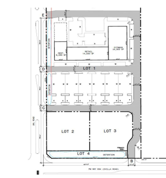 NEC Ovilla & Uhl Road, Red Oak, TX for lease - Site Plan - Image 2 of 2