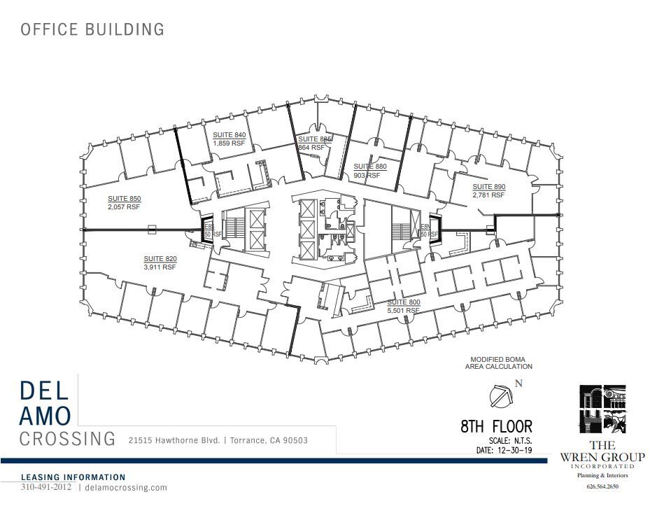 21515 Hawthorne Blvd, Torrance, CA for lease Floor Plan- Image 1 of 1