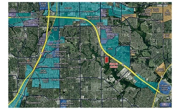 6570 Naaman Forest Blvd, Garland, TX - AERIAL  map view