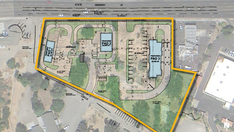 40165 CA-41, Oakhurst, CA for lease - Site Plan - Image 2 of 2