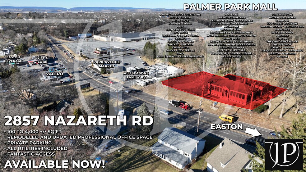 2857 Nazareth Rd, Easton, PA for lease - Building Photo - Image 2 of 87