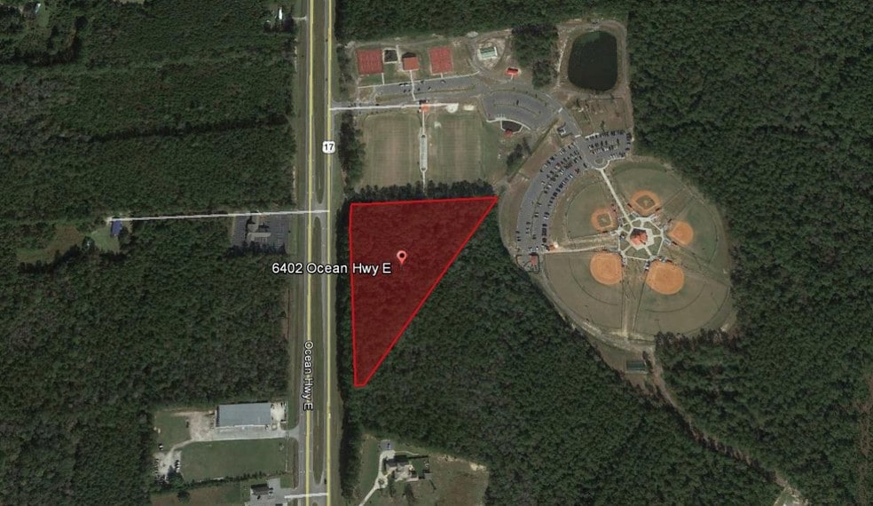 6402 Ocean Hwy, Winnabow, NC for sale - Aerial - Image 1 of 1