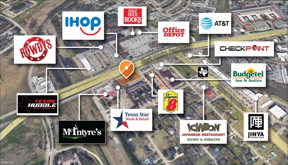 812 & 814 E NASA Pkwy, Webster, TX for sale - Primary Photo - Image 1 of 2