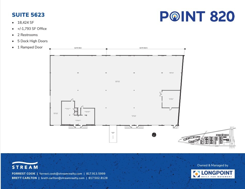 5721 E Rosedale St, Fort Worth, TX for lease Floor Plan- Image 1 of 1