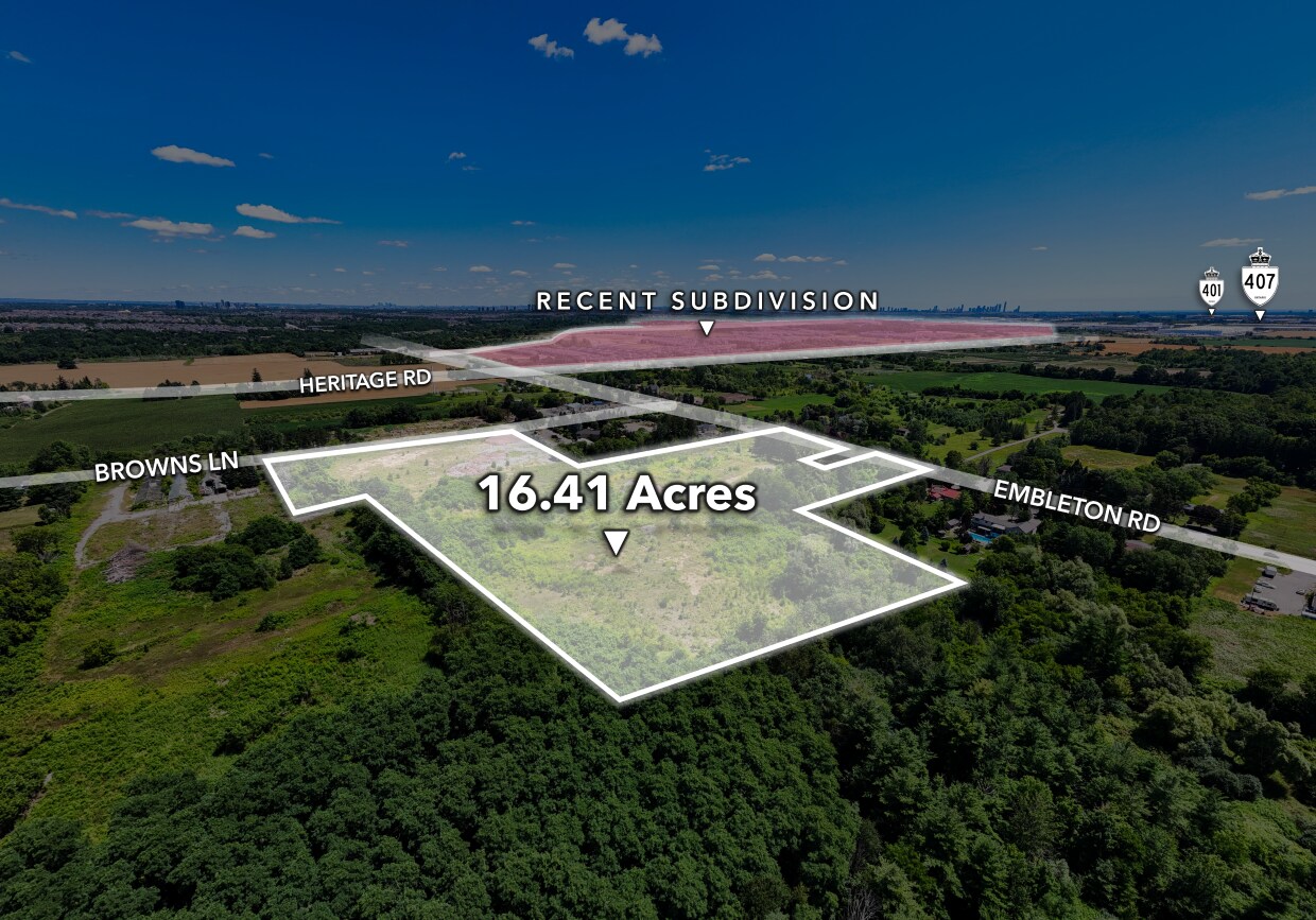 2696 Embleton Rd, Brampton, ON for sale Aerial- Image 1 of 3