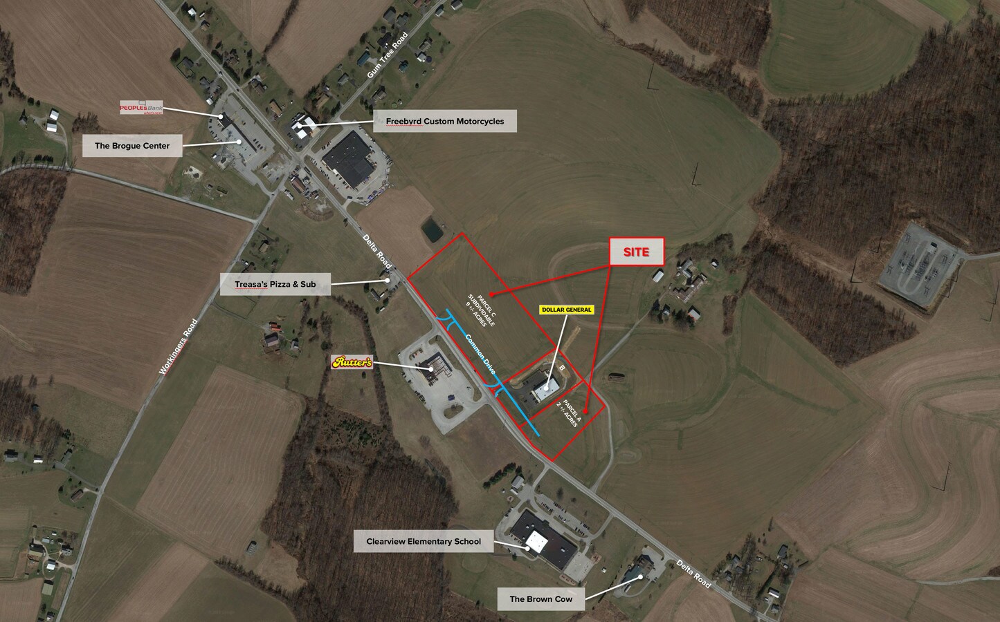 2635 Delta Rd, Brogue, PA 17309 Land for Sale