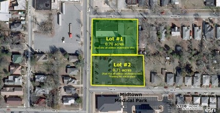 1620 10th Ave, Columbus, GA - aerial  map view