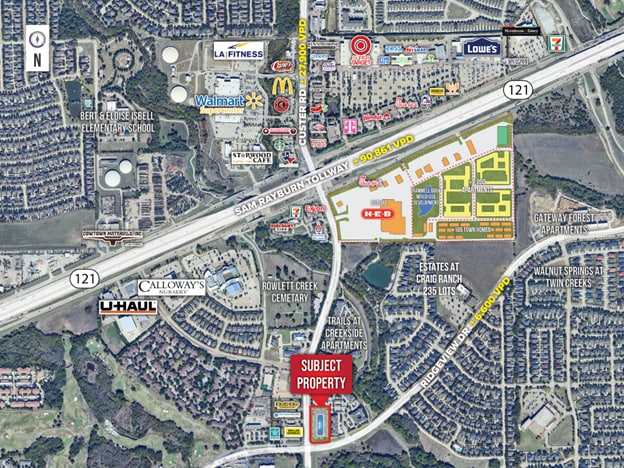 NEQ Ridgeview & Custer, Allen, TX for lease Primary Photo- Image 1 of 5