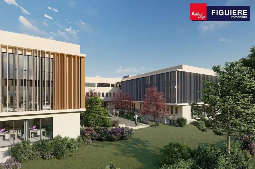 190 Rue Léon Foucault, Aix-en-Provence for sale - Building Photo - Image 2 of 10