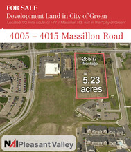 4005-4015 Massillon Rd, Uniontown, OH - aerial  map view