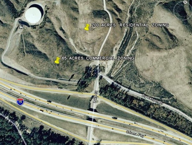 Lake St & I-15 Fwy, Lake Elsinore, CA for sale - Primary Photo - Image 1 of 1