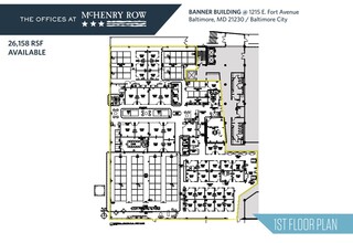 1215 E Fort Ave, Baltimore, MD for lease Floor Plan- Image 1 of 1