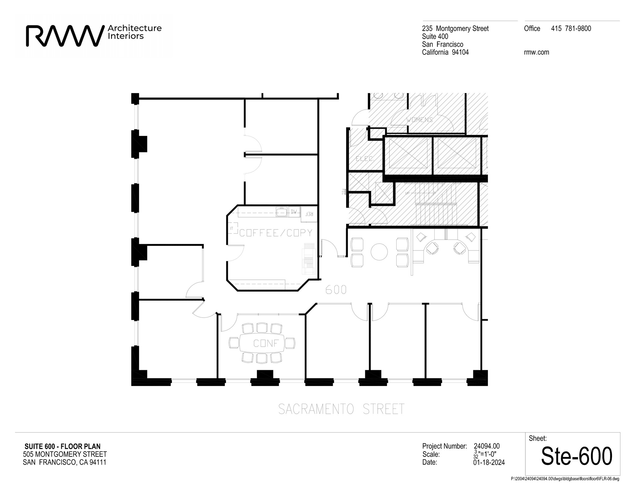 505 Montgomery St, San Francisco, CA for lease Site Plan- Image 1 of 1