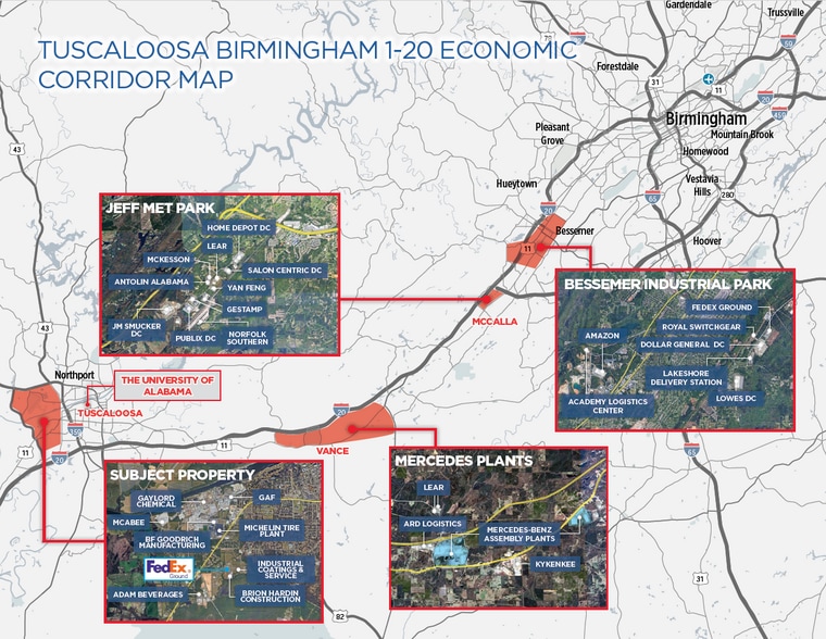 3606 Fosters Industrial Dr, Tuscaloosa, AL for sale - Building Photo - Image 3 of 5