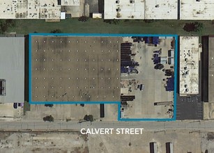 4900 Calvert St, Dallas, TX - aerial  map view