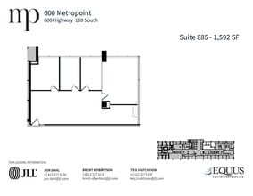 600 Highway 169 S, Saint Louis Park, MN for lease Floor Plan- Image 1 of 1