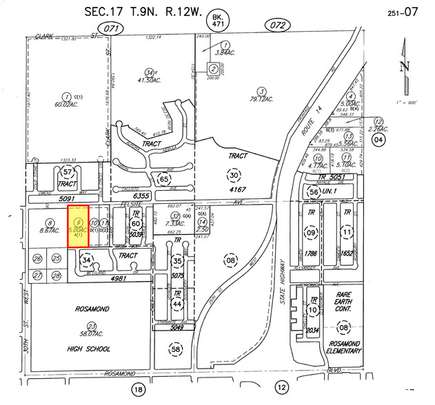 2830 Felsite Ave, Rosamond, CA for sale - Aerial - Image 2 of 3