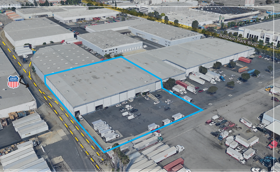 325-337 N Baldwin Park Blvd, City Of Industry, CA for lease - Building Photo - Image 1 of 5