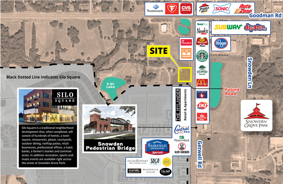 00 Getwell Rd, Southaven, MS for lease - Site Plan - Image 2 of 2