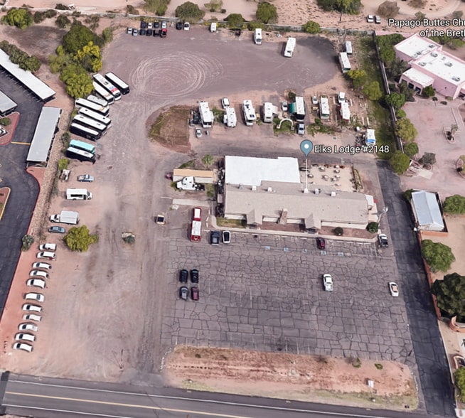6398 E Oak St, Scottsdale, AZ for sale - Aerial - Image 2 of 3