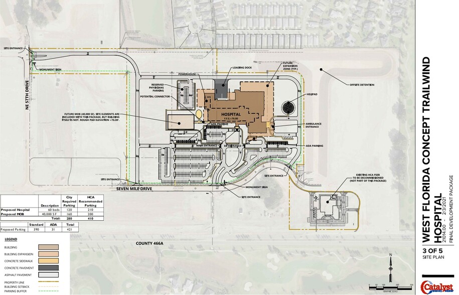 6131 Seven Mile Dr, Wildwood, FL for lease - Site Plan - Image 2 of 2