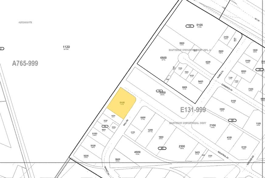 1025 Wall St, El Paso, TX for sale - Plat Map - Image 3 of 3