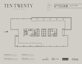 1020 Spring St, Atlanta, GA for lease Floor Plan- Image 1 of 1