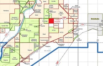 Range Road 213, Fort Saskatchewan, AB - AERIAL  map view - Image1