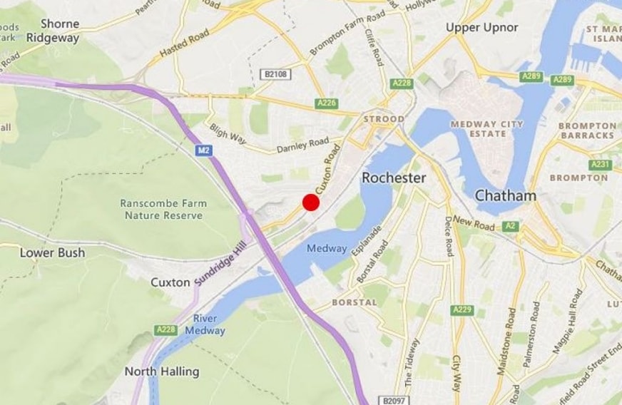 Cuxton Rd, Rochester for sale - Map - Image 3 of 3