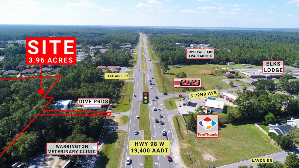 7201 W Highway 98, Pensacola, FL for sale - Building Photo - Image 1 of 12