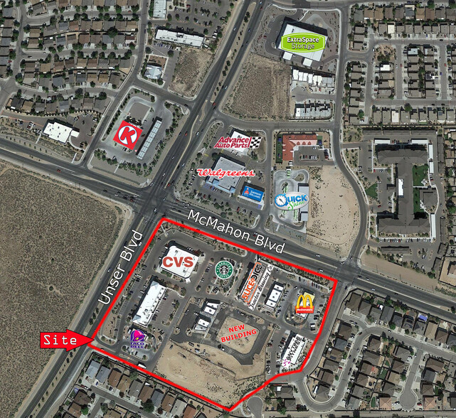 Unser Blvd NW & McMahon Blvd NW, Albuquerque, NM for lease - Aerial - Image 3 of 4