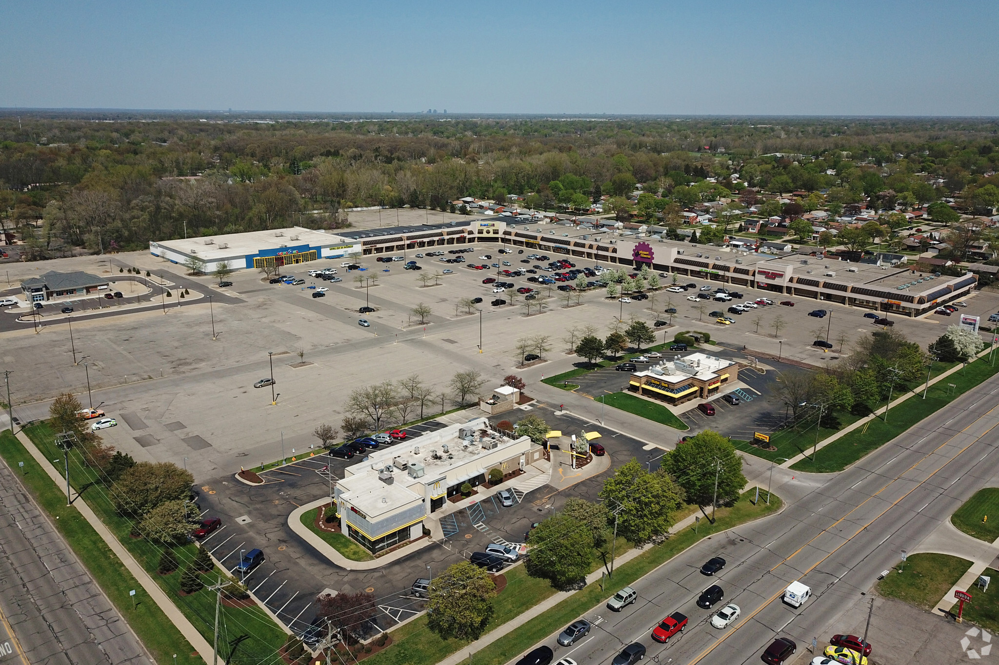 34518-34900 Warren Rd, Westland, MI for lease Aerial- Image 1 of 9