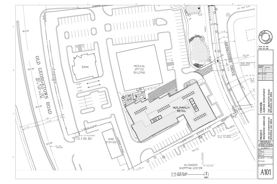 10339 Old Georgetown Rd, Bethesda, MD for lease - Site Plan - Image 3 of 4