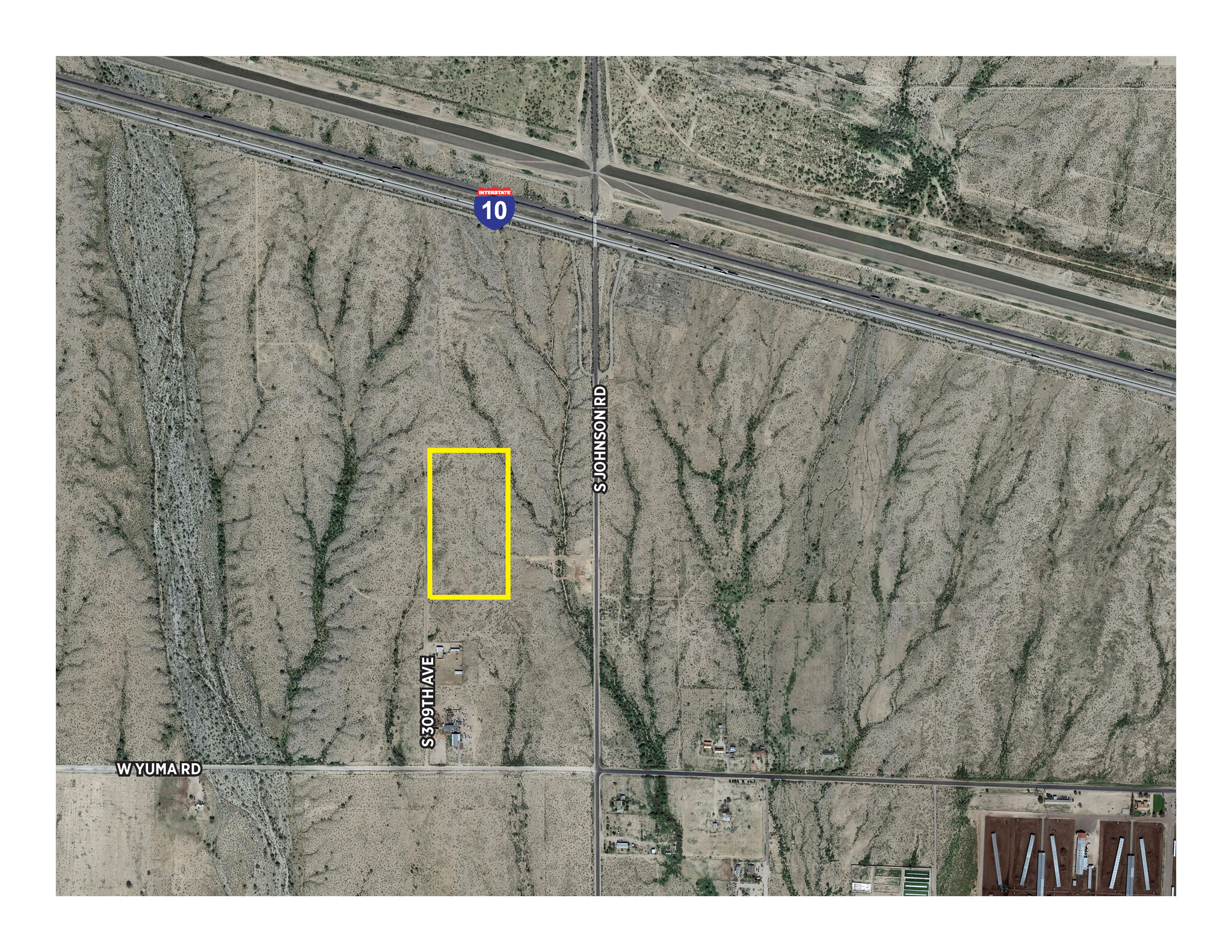 S Johnson Rd, Buckeye, AZ for sale Aerial- Image 1 of 1