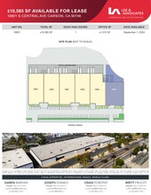 16801-16811 S Central Ave, Carson, CA for lease Site Plan- Image 1 of 4