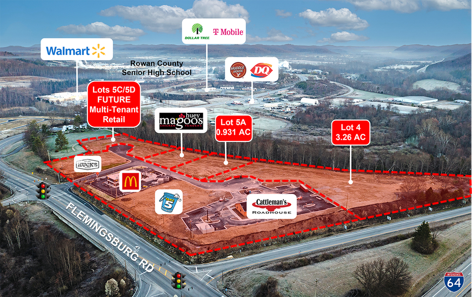 17101720 Flemingsburg Rd, Morehead, KY 40351 New Retail Development