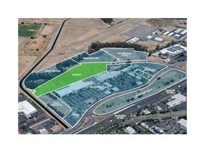 Nut Tree Apartment Development, Vacaville, CA - AERIAL  map view