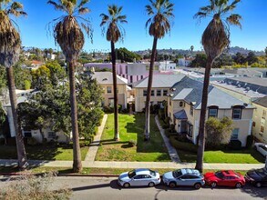 1852-1862 N Edgemont St, Los Angeles, CA - AERIAL map view - Image1