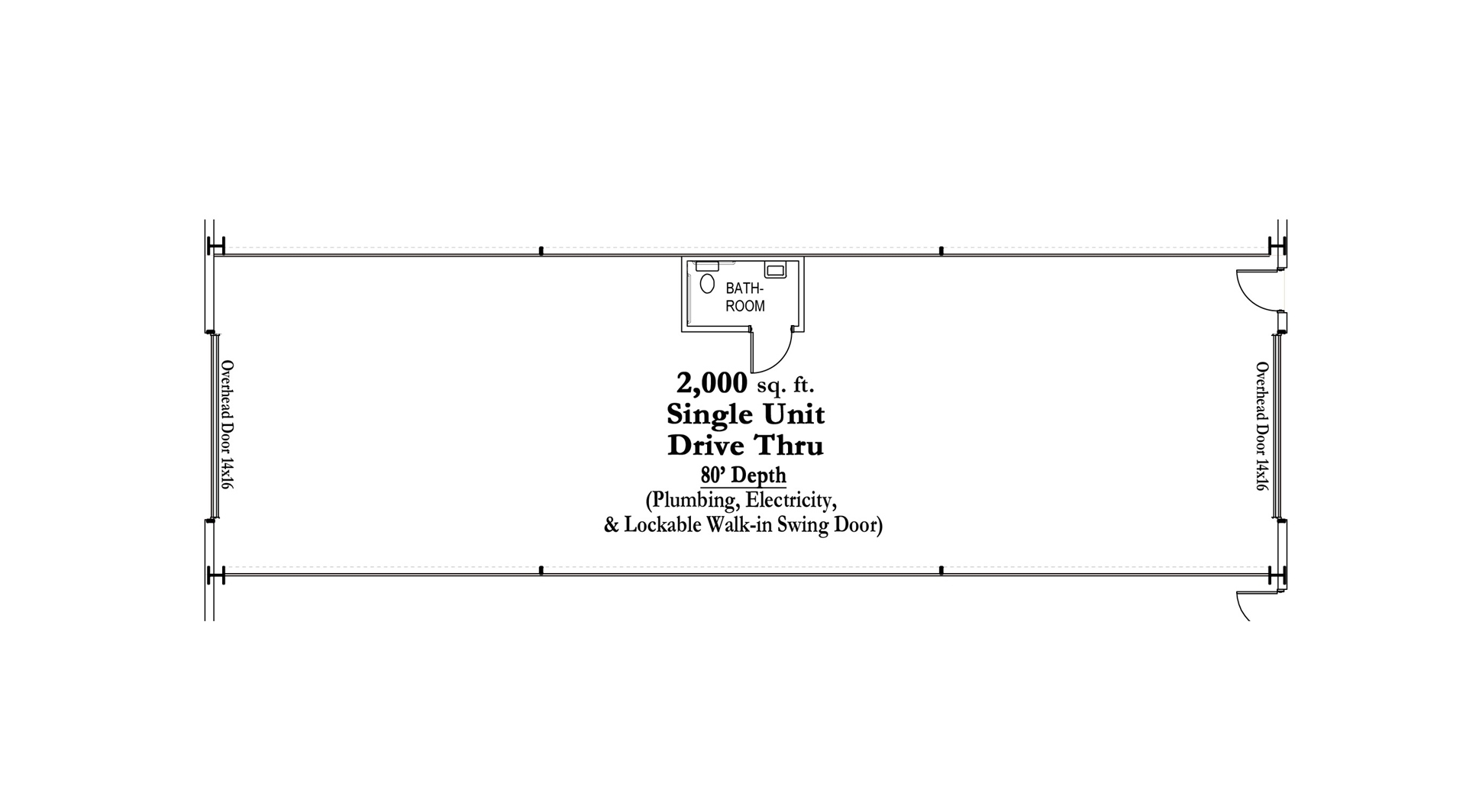 1110 S FM 1788, Midland, TX for lease Floor Plan- Image 1 of 1