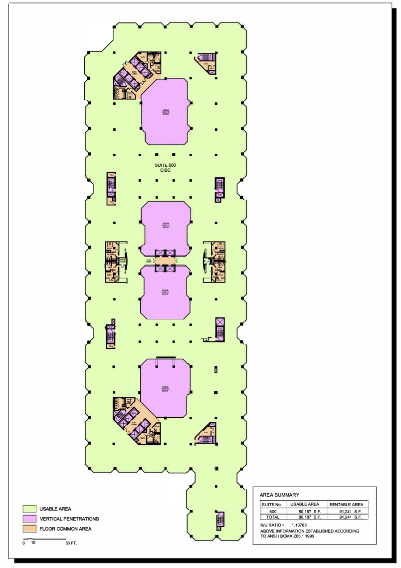595 Bay St, Toronto, ON for lease Floor Plan- Image 1 of 1