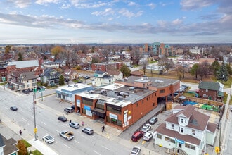111 Simcoe St N, Oshawa, ON - AERIAL  map view