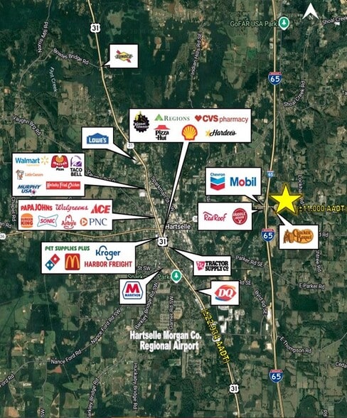 1901 Main St E, Hartselle, AL for sale - Building Photo - Image 2 of 5