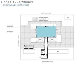 542 1st Ave S, Seattle, WA for lease Floor Plan- Image 2 of 2