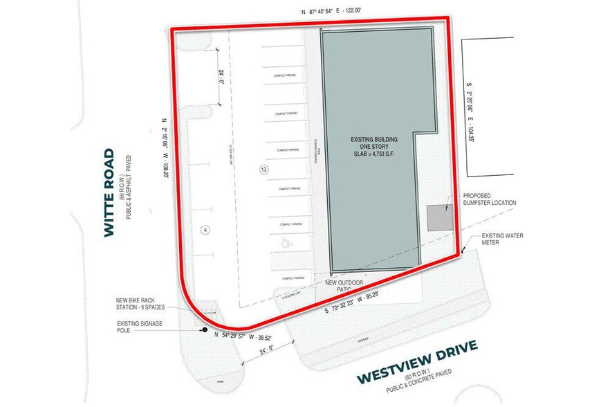 1242 Witte Rd, Houston, TX for lease - Site Plan - Image 3 of 3