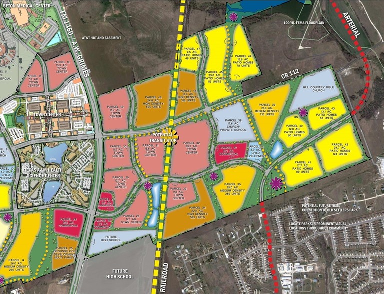 University Blvd, Round Rock, TX for sale - Aerial - Image 3 of 3