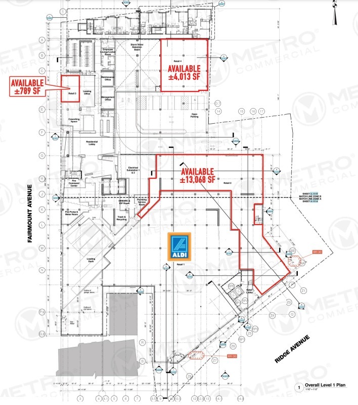 1300 Fairmount Ave, Philadelphia, PA for lease Floor Plan- Image 1 of 1