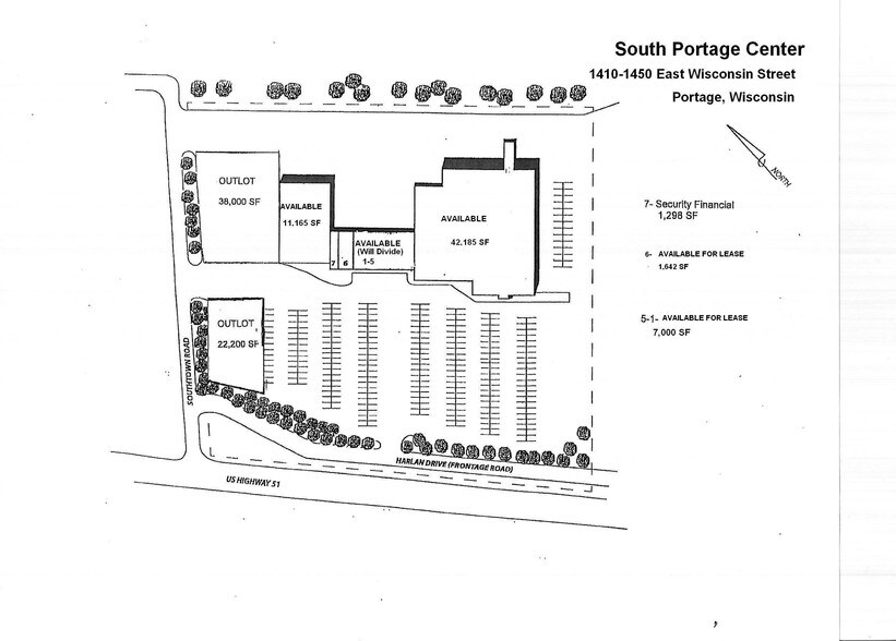 Portfolio of 2 Land Parcels Portage, WI for Sale